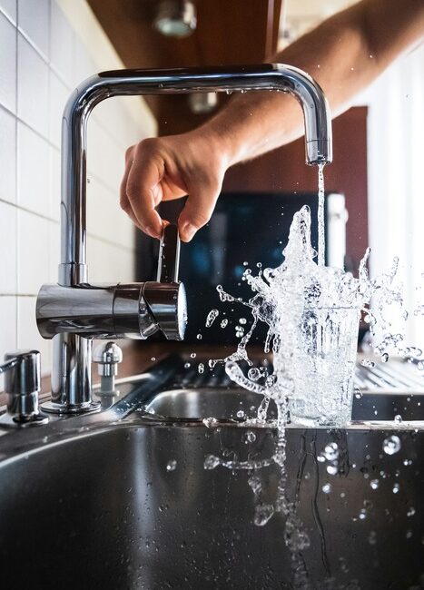 Plumbing Repairs, Water coming out of pipe